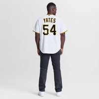Pittsburgh Pirates Kirby Yates Nike White Home Replica Jersey