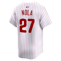 Philadelphia Phillies Aaron Nola Nike White Home Limited Player Jersey