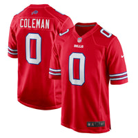 Buffalo Bills Keon Coleman Nike Red Alternate Game Jersey