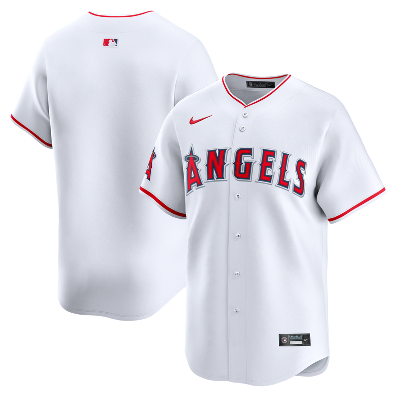 Los Angeles Angels Nike White Home Limited Jersey