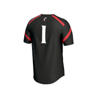#1 Cincinnati Bearcats GameDay Greats Lacrosse Fashion Jersey - Black