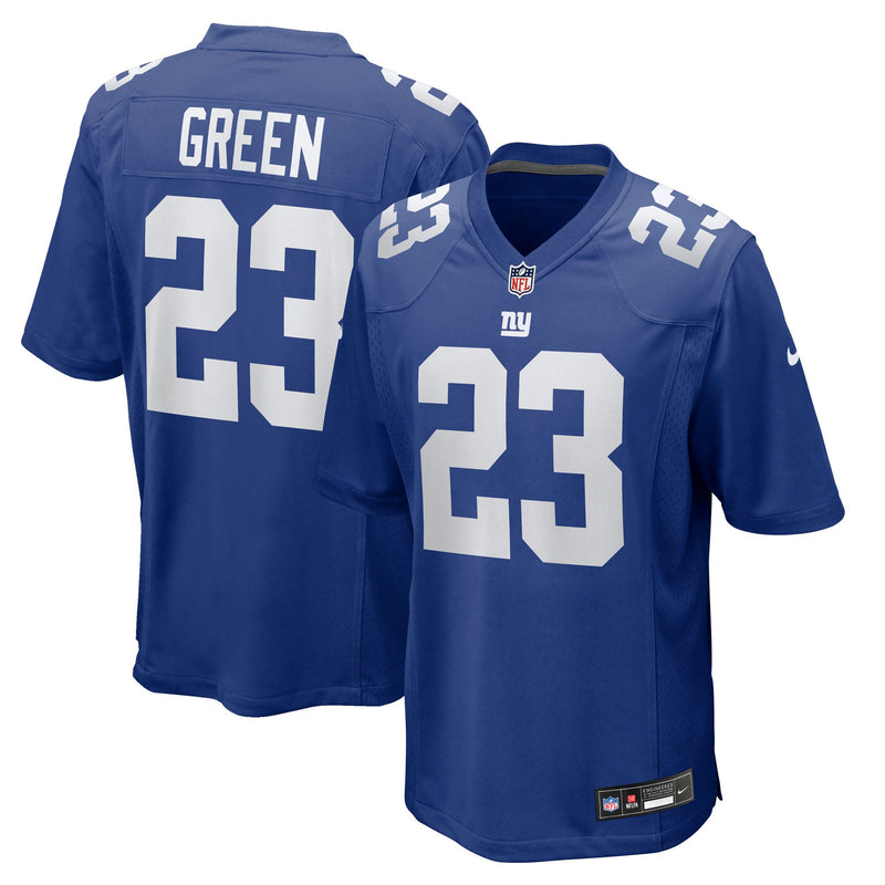 New York Giants Art Green Nike Royal Team Game Jersey