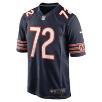 Chicago Bears Kiran Amegadjie Nike Navy Game Jersey