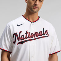 Washington Nationals Nike White Home Authentic Jersey