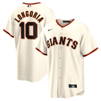 San Francisco Giants Evan Longoria Nike Cream Home Retired Player Replica Jersey