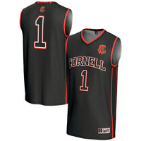 #1 Cornell Big Red GameDay Greats Lightweight Basketball Jersey - Black