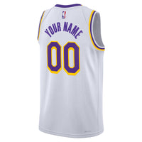 Los Angeles Lakers Nike Association Swingman Jersey - Custom