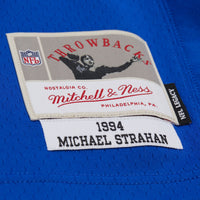 New York Giants Michael Strahan Mitchell & Ness Royal 1994 Legacy Replica Jersey