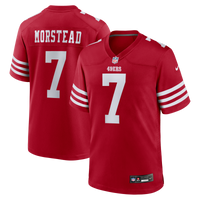 San Francisco 49ers Thomas Morstead Nike Scarlet Team Game Jersey