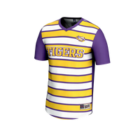 #1 LSU Tigers GameDay Greats Lightweight Soccer Fashion Jersey - Purple