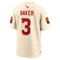 Arizona Cardinals Budda Baker Nike Natural 2025 Rivalries Collection Game Jersey