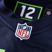 Seattle Seahawks Ty Okada Nike College Navy Team Game Jersey