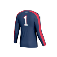 #1 Florida Atlantic Owls GameDay Greats Lightweight Collegiate Volleyball Fashion Jersey - Navy