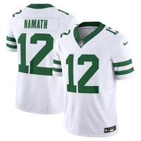 New York Jets Joe Namath Nike Legacy White Vapor F.U.S.E. Limited Jersey