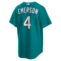 Seattle Mariners Colt Emerson Nike Teal Alternate Replica Jersey
