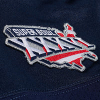 New England Patriots Tom Brady Mitchell & Ness Navy Super Bowl XXXVI Authentic Throwback Jersey