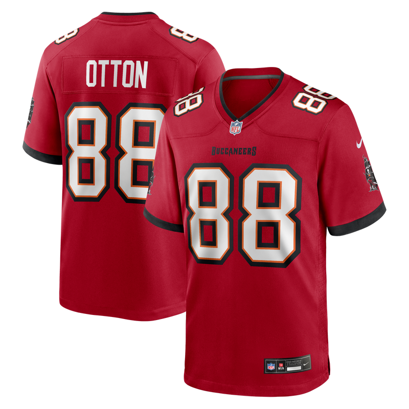 Tampa Bay Buccaneers Cade Otton Nike Red Game Player Jersey