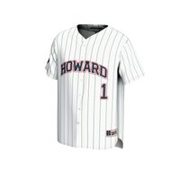 #1 Howard Bison GameDay Greats Lightweight Baseball Fashion Jersey - White