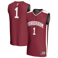 #1 Fordham Rams GameDay Greats Lightweight Collegiate Basketball Fashion Jersey - Maroon