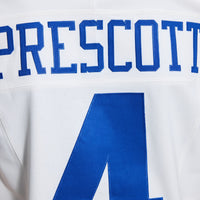 Dallas Cowboys Dak Prescott Nike White Vapor F.U.S.E. Elite Jersey
