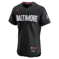 Baltimore Orioles Nike Black City Connect Elite Jersey