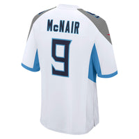 Tennessee Titans Steve McNair Nike White Retired Player Game Jersey