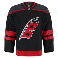 Carolina Hurricanes Fanatics Black Home Authentic Pro Jersey