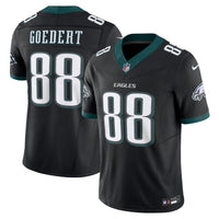 Philadelphia Eagles Dallas Goedert Nike Black Alternate Vapor F.U.S.E. Limited Jersey