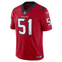Houston Texans Will Anderson Jr. Nike Red Vapor F.U.S.E. Limited Jersey