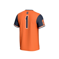 #1 Syracuse Orange GameDay Greats Lightweight Collegiate Softball Fashion Jersey - Orange