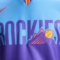 Colorado Rockies Nike Purple/Light Blue 2025 City Connect Limited Jersey