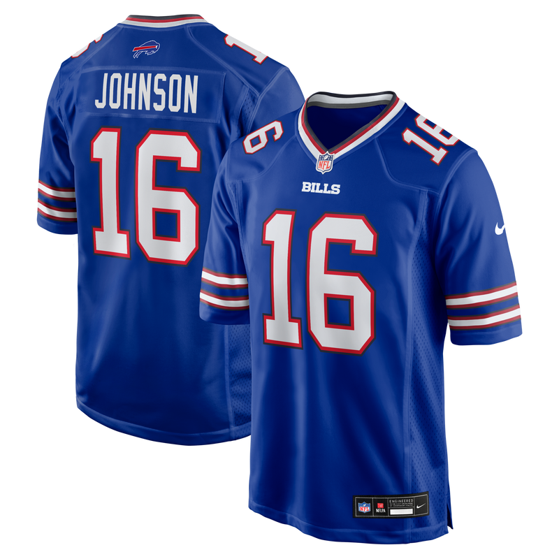 Buffalo Bills Xavier Johnson Nike Royal Game Jersey