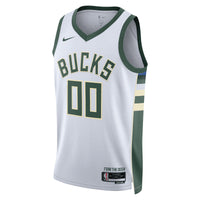 Milwaukee Bucks Nike Association Swingman Jersey - Custom
