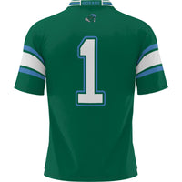 #1 Tulane Green Wave GameDay Greats Football Jersey - Green