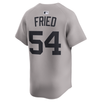New York Yankees Max Fried Nike Gray Road Limited Player Jersey