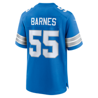 Detroit Lions Derrick Barnes Nike Blue Team Game Jersey