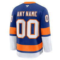 New York Islanders Fanatics Royal Home Premium Custom Jersey