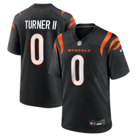 Cincinnati Bengals DJ Turner II Nike Black Team Game Jersey