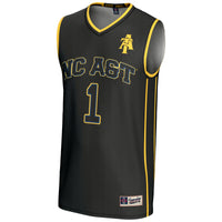 #1 North Carolina A&T Aggies GameDay Greats Lightweight Basketball Jersey - Black