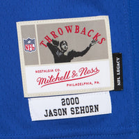 New York Giants Jason Sehorn Mitchell & Ness Royal 2000 Legacy Replica Jersey