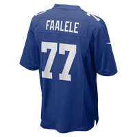 New York Giants Daniel Faalele Nike Royal Team Game Jersey
