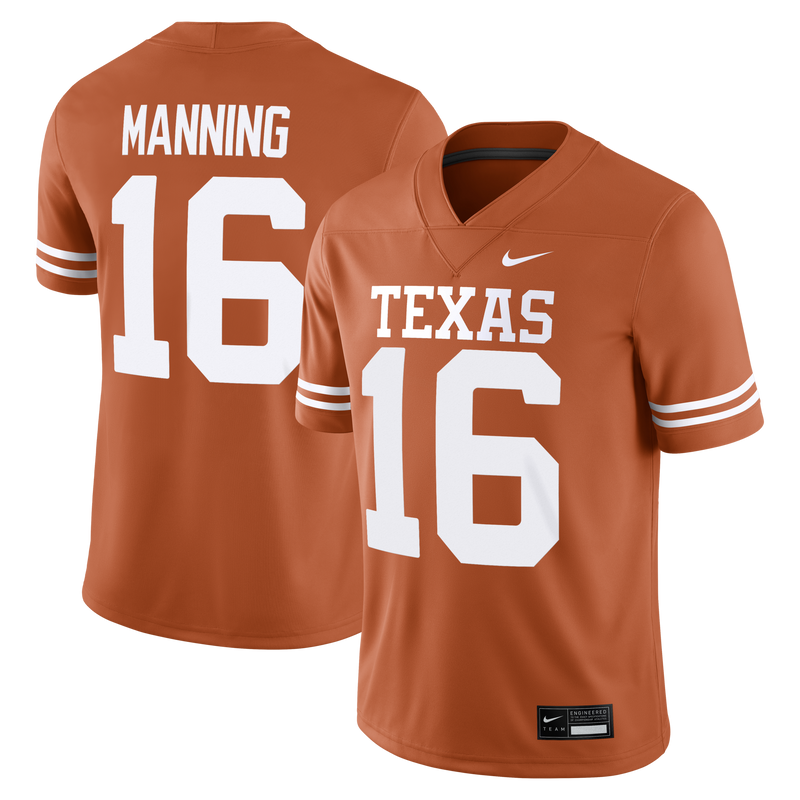 Arch Manning Texas Longhorns Nike Game Player Jersey - Texas Orange