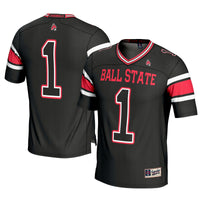 #1 Ball State Cardinals GameDay Greats Football Jersey - Black