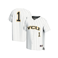 #1 VCU Rams GameDay Greats Lightweight Baseball Fashion Jersey - White