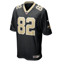 New Orleans Saints Bob Pollard Nike Black Game Retired Player Jersey