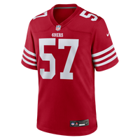 San Francisco 49ers Luke Gifford Nike Scarlet Team Game Jersey