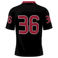 #36 Harvard Crimson GameDay Greats Football Jersey - Black