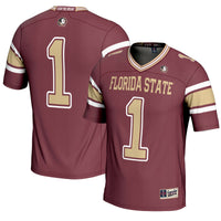 #1 Florida State Seminoles GameDay Greats Endzone Football Jersey - Garnet