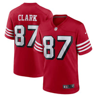 San Francisco 49ers Dwight Clark Nike Scarlet Retired Player Alternate Game Jersey