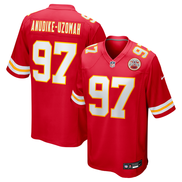 Kansas City Chiefs Felix Anudike-Uzomah Nike Red Game Jersey